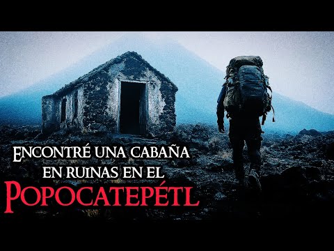 ENCONTRÉ UNA CABAÑA EN RUINAS A LAS FALDAS DEL POPOCATÉPETL, LO QUE ALLÍ VIVE NO ES HUMANO