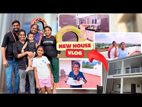 🏡புது வீட்டுக்கு போயிட்டோம்😍⁉️1ST COOKING IN OUR NEW HOUSE ❤️1 DAY NEW HOUSE VLOG|​⁠