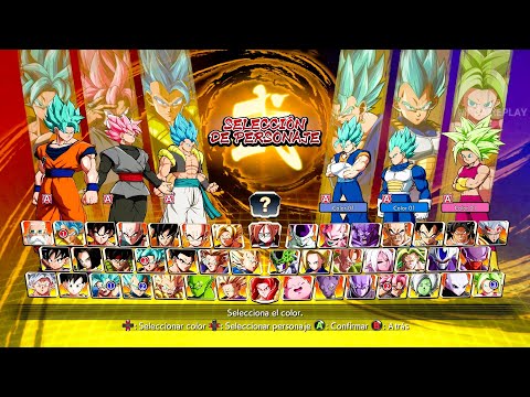 Dragon Ball FighterZ - Team Gogeta Blue vs Team Vegito Blue