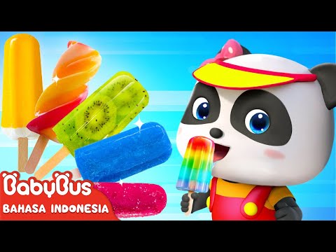 Es Krim Warna Apa yang Kau Suka | Lagu Es Krim | Lagu Lucu | Lagu Anak | BabyBus Bahasa Indonesia