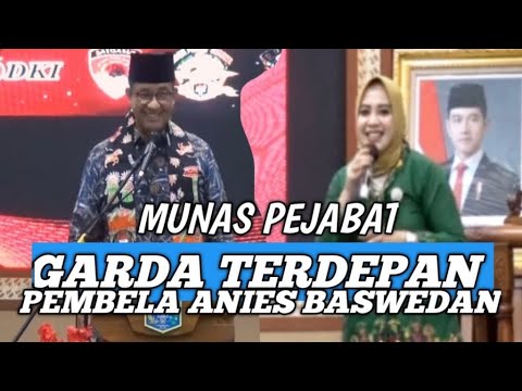 ANIES HADIR DI MUNAS PEJABAT‼️GARDA PALING DEPAN MEMBELA ANIES BASWEDAN