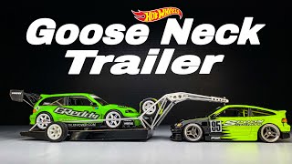 Honda CRX JDM Goose Neck Trailer