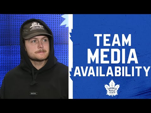 Maple Leafs Media Availability | Pregame vs Vegas Golden Knights | November 20, 2024