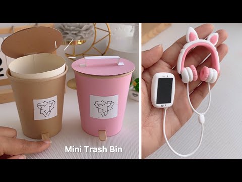 DIY Creative Miniature Crafts Idea | School Supplies | Easy Paper Craft #diy #art