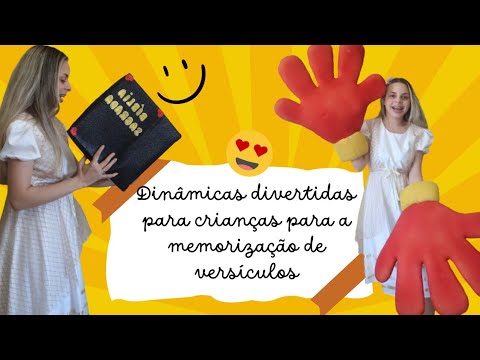 Dinâmicas divertidas para a memorização de versículos bíblicos