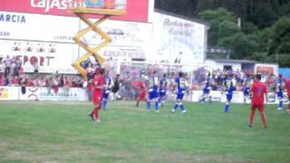 Golazo de Sangoy  //Sporting Gijon-Espanyol//11-08-2010
