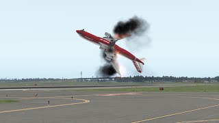 A Huge Plane Crashes During Vertical Takeoff