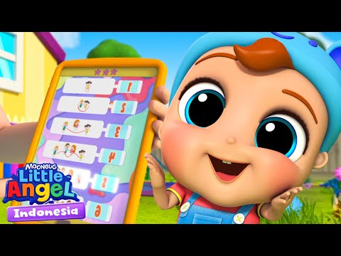 ⭐BARU⭐Waktu Bermain di Sekolah  | Little Angel Bahasa Indonesia | Kartun dan Lagu Anak