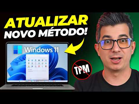 Como ATUALIZAR o Windows 10 para o 11 de forma Super Fácil! (GRÁTIS)