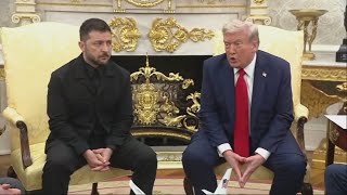 Trump meets with Volodymyr Zelenskyy focusing on ending the war in Eastern Europe