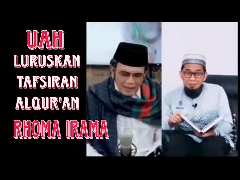 Rhoma Irama Menafsirkan AlQur'an, UAH Meluruskan...!!!