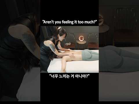 Soft Hands, Crazy Reactions! ๐ #massageshorts #relaxing #funny