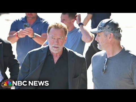 YouTube video thumbnail: Arnold Schwarzenegger Vows to Fight Redistricting Plan in California