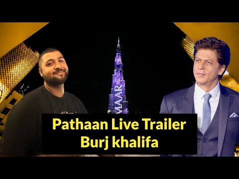 Pathaan Trailer live Burj Khalifa