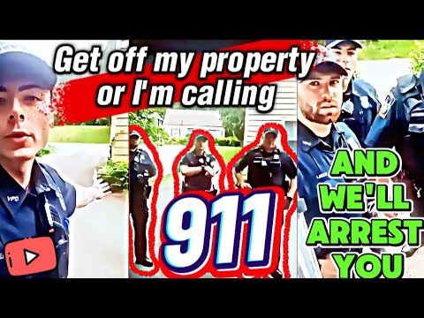 CT Cops Show Up To Harass Old Man For Pregnant Neighbor? If He Calls The Cops, They'll Arrest Him...