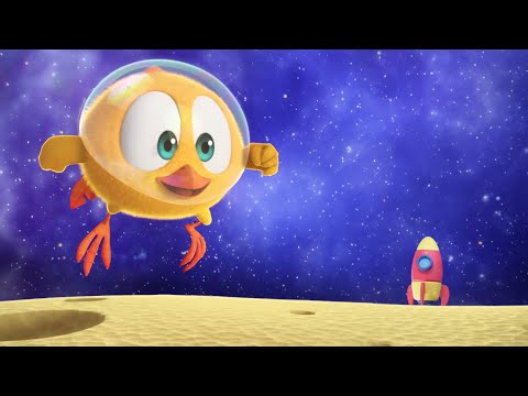 Chicky na lua | Onde está Chicky? | Pintinha amarelinho | Coleção desenhos animados Infantil | HD