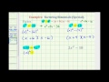 Factoring Binomials: Difference of Squares