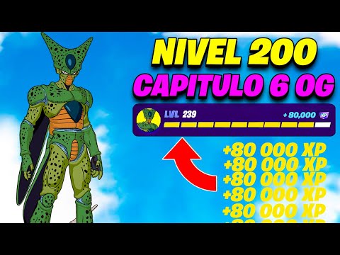 [MAPA de XP] Como *SUBIR RAPIDO DE NIVEL* en FORTNITE *MAPA EXPERIENCIA* Capítulo 6 Temporada 1 OG