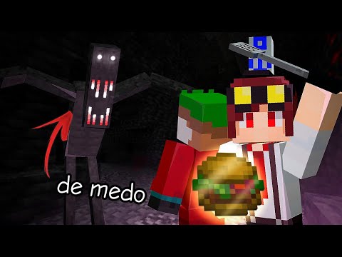 Minecraft mas é um jogo de terror