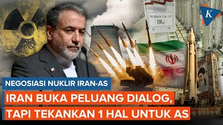 Iran Ingin Lanjutkan Dialog dengan AS, tapi Tekankan Satu Hal Ini