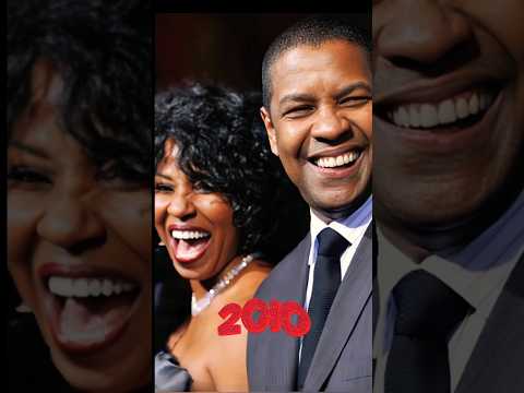 Denzel Washington and his wife, Pauletta, 40 years of marriage❤️#love #loyalty #respect