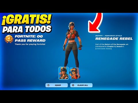 Como CONSEGUIR GRATIS el PASE DE BATALLA TEMPORADA 1 CAPITULO 1 en FORTNITE 🎁 SKINS PASE DE BATALLA