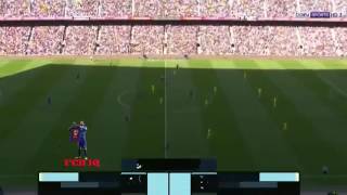 ملخص مباراه برشلونه ضد فياريال في الدوري الاسباني