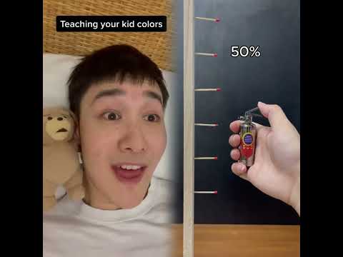 Teaching your kid colours