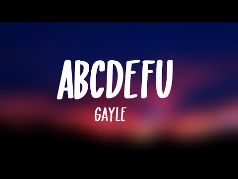 GAYLE - abcdefu (Lyrics)