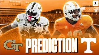 Tennessee vs. Georgia Tech Football PREDICTION