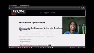 Streamer University Application Video…