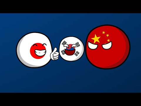 Japan vs South Korea EXPERT Reveals SHOCKING Countryballs Secrets