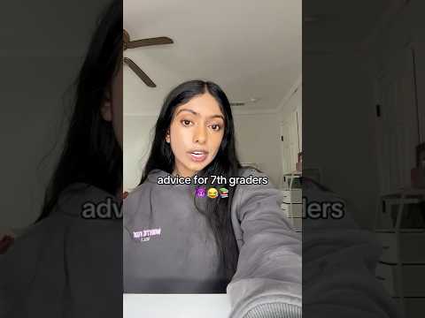 grwm advice for 7th graders 😈🥀📚 #grwm #makeup #funny #backtoschool #middleschool #viral #brainrot