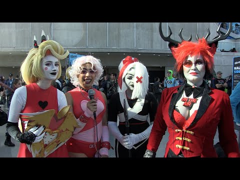 Amazing Hazbin Hotel Cosplayers at New York Comic Con 2024