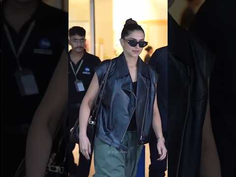 Event style ok… airport look iconic 🤌🏻🔥#deepikapadukone #bollywood #shorts