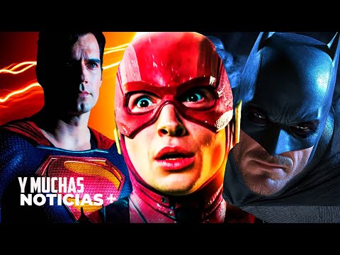 "¡Nos mintieron! Henry sí regresó como Superman en The Flash! Batman arranca con dificultades.