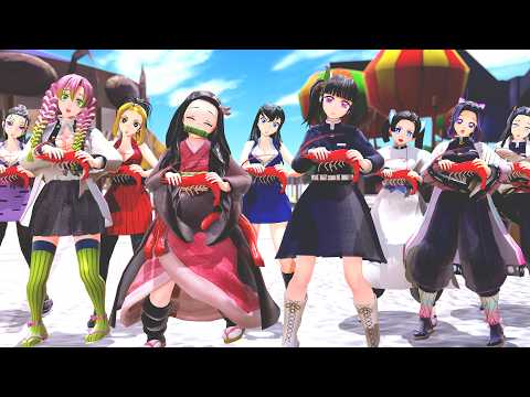 エビ揉め【鬼滅の刃 / Demon Slayer / Kimetsu no Yaiba MMD】 | シャニマス