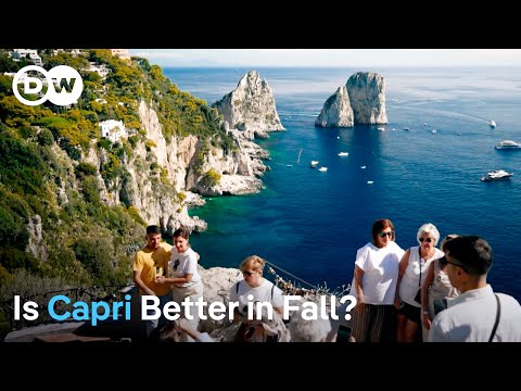 YouTube video thumbnail: Capri – Let's See if This Dream Island is Less Crowded in the Shoulder Season