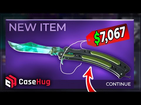 CASEHUG I GOT BUTTERFLY DOPPLER WITH THIS!! Casehug Promo Code 2025