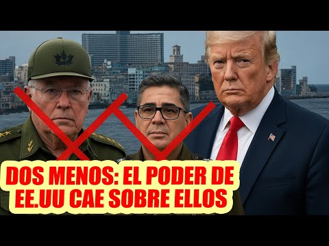 EE.UU acaba de DAR un DURO GOLPE al ALTO MANDO MILITAR de CUBA: empieza la CAÍDA del RÉGIMEN❕
