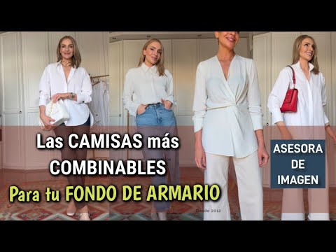 5 CAMISAS ESENCIALES que debemos tener. BÁSICOS de FONDO DE ARMARIO/blusas (Asesora de Imagen y Moda