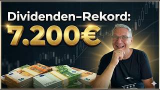 7.200€ Passives Einkommen durch Dividenden! 🤑 Diese ETFs zeigen sich spendabel!
