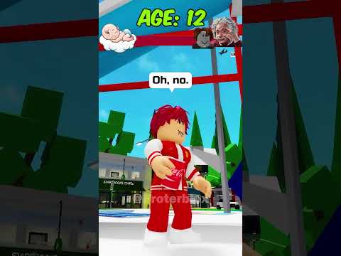 BIRTH TO DEATH OF A GENIUS BACON IN BROOKHAVEN🔴🪐 #roblox #shorts