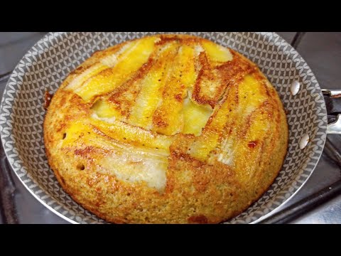 MISTURE AVEIA COM 1 OVO E 1 BANANA E NÃO VAI MAIS QUERER PÃO NO CAFÉ DA MANHÃ,RECEITA DELICIOSA