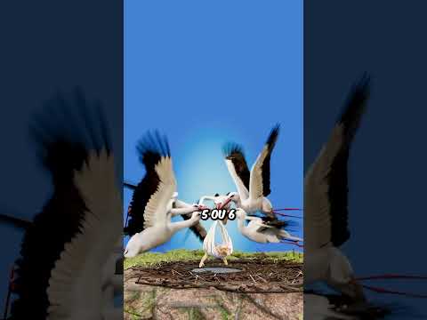 Un cigogne peut-elle soulever un bébé ? #animaux
