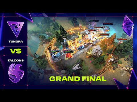 EPIC GRAND FINAL! FALCONS vs TUNDRA - Official Highlights - BLAST Slam III Dota 2