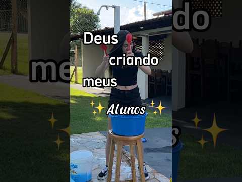 Deus criando meus alunos 🤣✨️ #professora #alunos #escola #humor