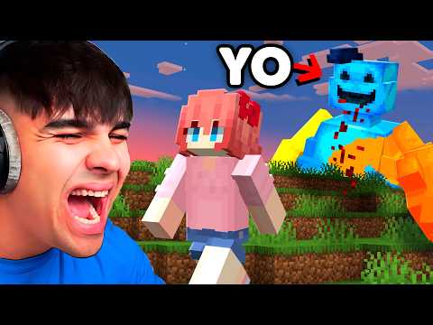 Me Convertí en Personajes de Poppy Playtime 4 en Minecraft