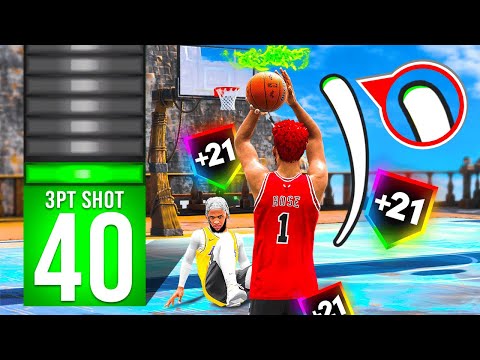 The Power of a Legend Iso Build with a 40 3pt Rating... (21 Cap Breakers)