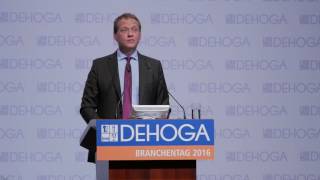 DEHOGA-Branchentag 2016: Dr. Eric Schweitzer Präsident DIHK